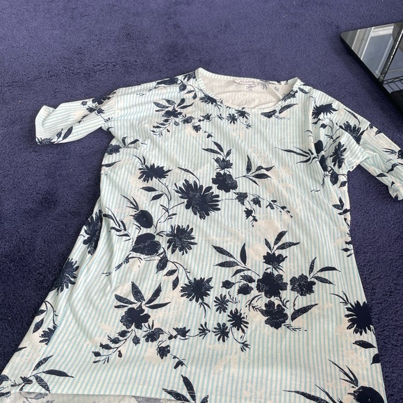 LuLaRoe Tops - striped shirt and flowers